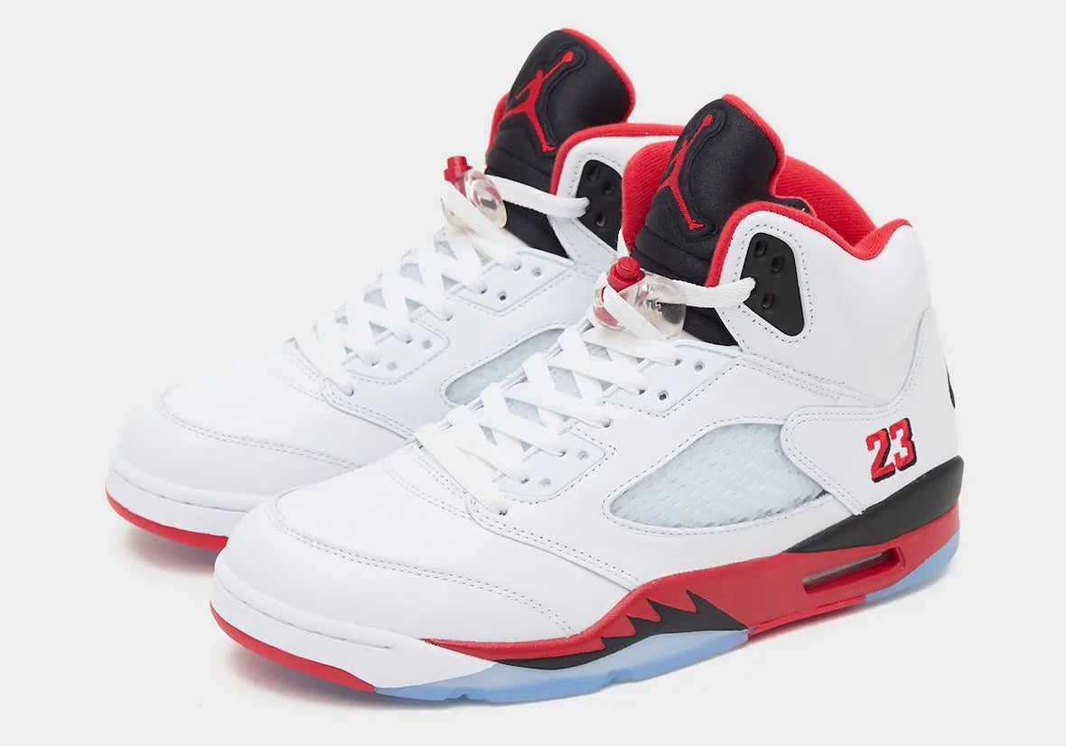 Air Jordan 5 Fire Red “Black Tongue”