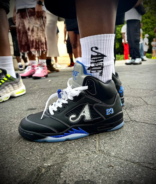 Awake NY x Air Jordan 5 “Racer Blue” (ONLY 13,000 PAIRS MADE)
