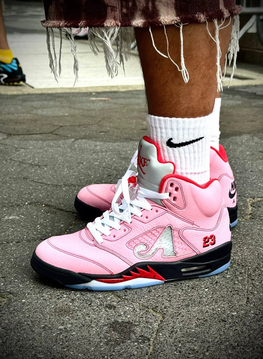 Awake NY x Air Jordan 5 “Bubblegum” (ONLY 7000 PAIRS MADE)